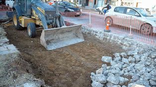 El tránsito en Ramírez entre La Paz y Don Bosco es reducido desde este jueves por obras sobre el pavimento.&nbsp;