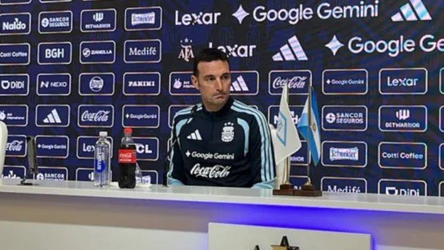 Scaloni confirmó que tiene el equipo para el amistoso y habló sobre su continuidad al frente de la Selección