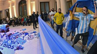 La carta que un santafesino le escribió al presidente por el velatorio a Diego Maradona