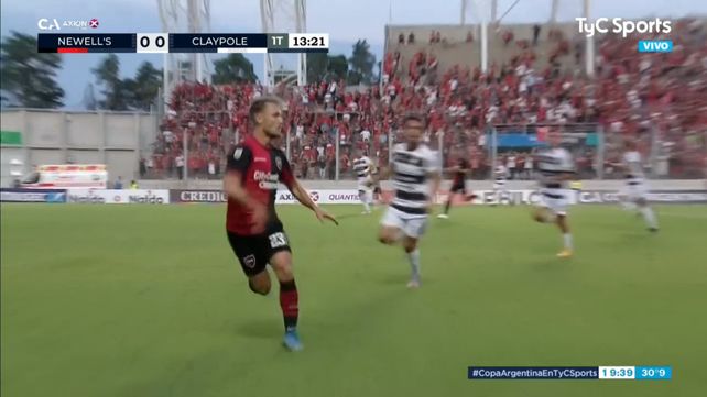 Newells fue una decepción y Claypole lo eliminó de la Copa Argentina