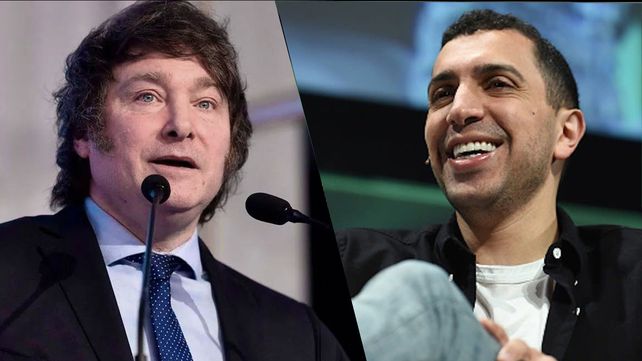 Javier Milei hizo match con el fundador de Tinder y acordaron reunirse en Buenos Aires