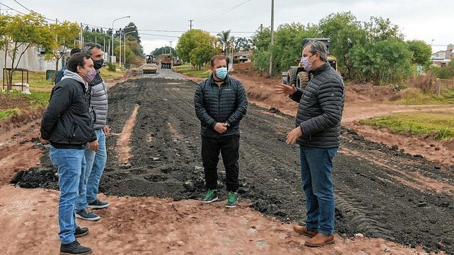 Paraná: avanzan las mejoras en calle Garrigó
