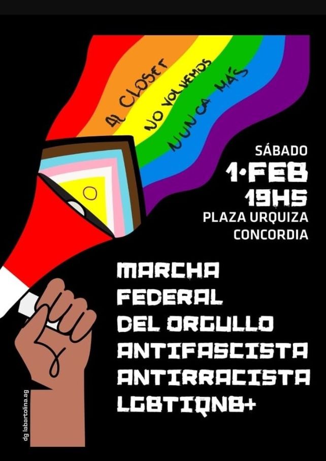 Marcha Federal antifascista, antiracista: más ciudades se suman en Entre Ríos