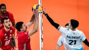 Argentina perdió frente a Polonia en el Preolímpico de China