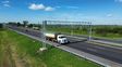 Autopista Rosario-Santa Fe: instalaron una balanza que multa a camiones con sobrepeso sin detenerlos