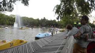 Navegar media hora en el Laguito del parque Independencia costará 3 mil pesos