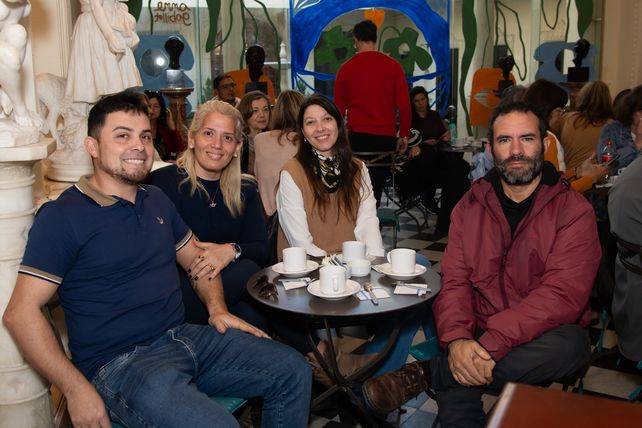 Gabriel Rodríguez, María Victoria Yanolino, Evangelina Ricotte y Mario Céspedes.