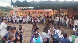 Los alumnos volvieron a las aulas en la escuela Ravera