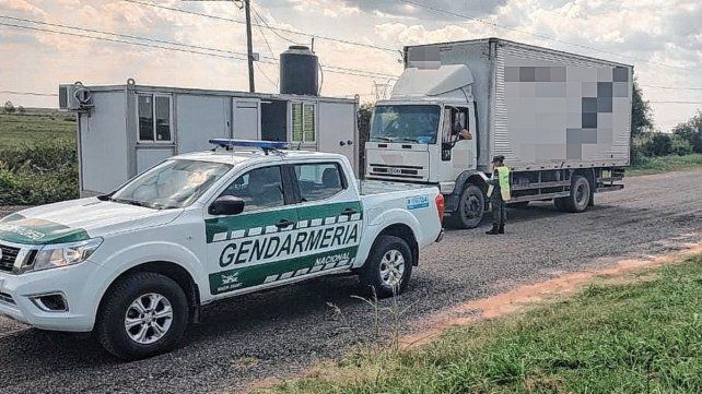 Camión brasileño trasladaba un precursor de cocaína sin habilitación