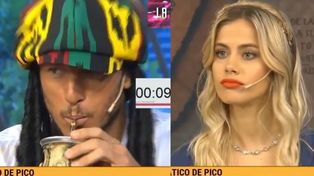 Pico Mónaco se sacó cuando le nombraron a la China Suárez en medio de un programa