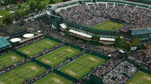 El imponente escenario de Wimbledon.