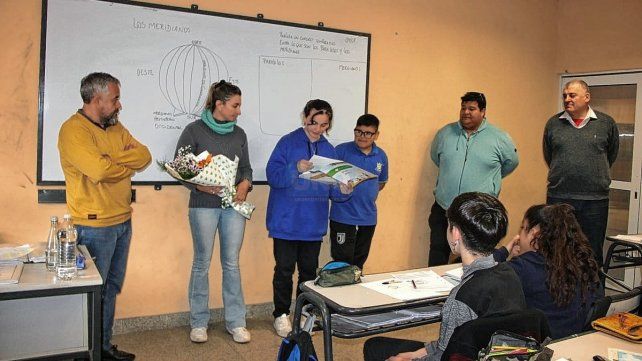Elegido. El trabajo que llevaron adelante los alumnos Lourdes Fleita y Arturo Torres junto a la profesora Ivana Péndola fue seleccionado para la instancia nacional que tendrá lugar en Tecnópolis.