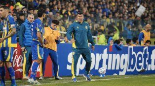 Almirón se fue conforme con el rendimiento de Central.