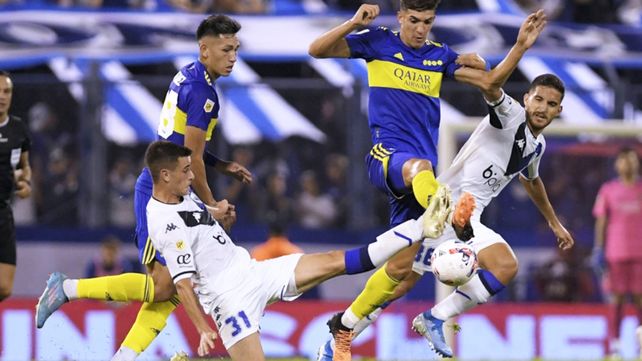 Boca le ganó a Vélez es el único puntero