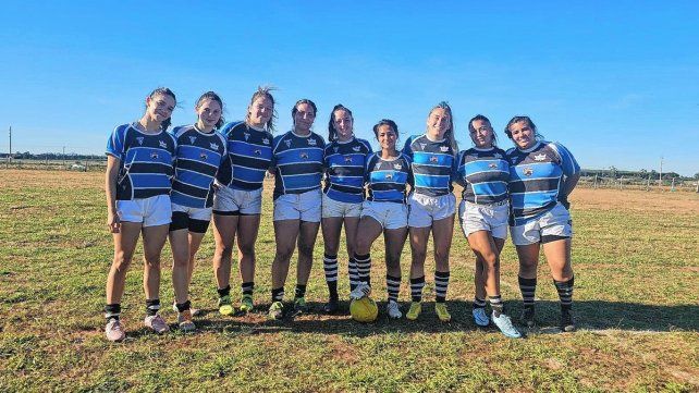 El plantel de Echagüe que se presentó en Chajarí.