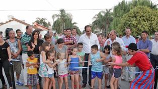 En barrio Ledesco ya son 27 las cuadras con pavimento articulado