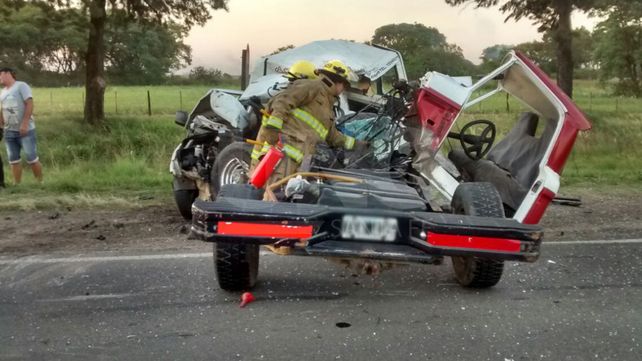 Hubo dos muertos en un violento choque fatal a la altura de Reconquista