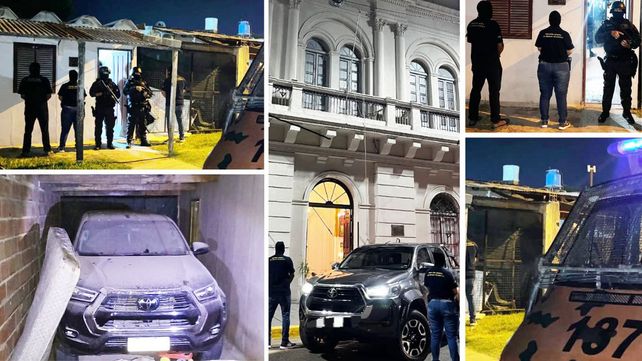 La división Drogas Peligrosas de Concepción del Uruguay secuestró la camioneta de un detenido