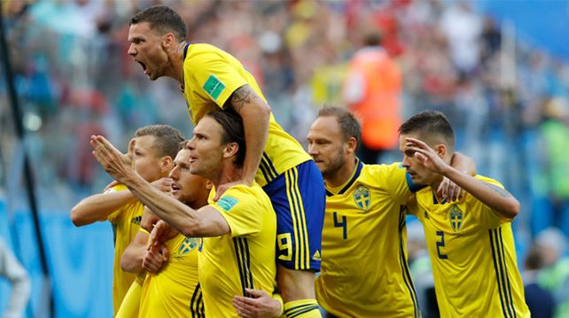 Suecia logró el objetivo y está entre los mejores ocho del Mundial