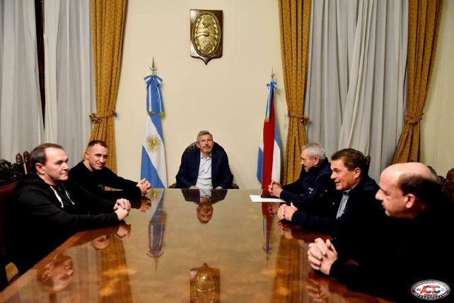 El gobernador Rogelio Frigerio estuvo&nbsp; con la dirigencia de la ACTC.