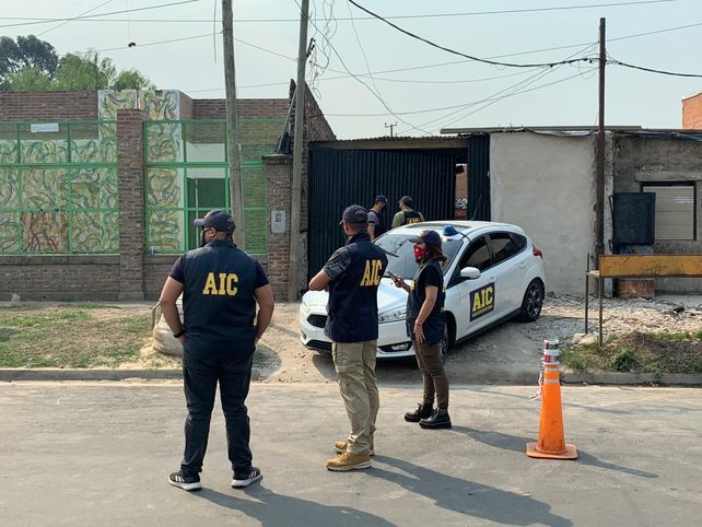 El operativo se realizaba en Ituzaing&oacute; al 7300.