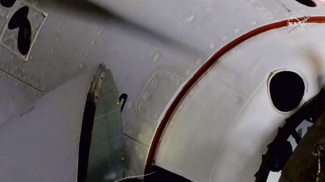 La nave Crew Dragon se acopló con éxito a la Estación Espacial Internacional