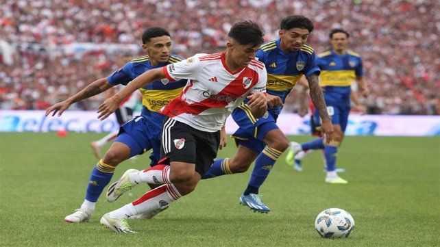 El último Superclásico en el Monumental finalizó empatado 1 a 1.