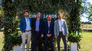 De izquierda a derecha: Santiago Feely, Damian Balbi, Martín Prez y Federico Rivas.