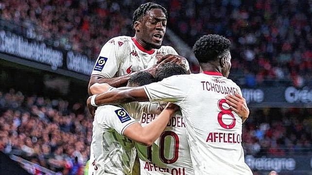 Monaco venció a Rennes y entró a zona de Liga de Europa