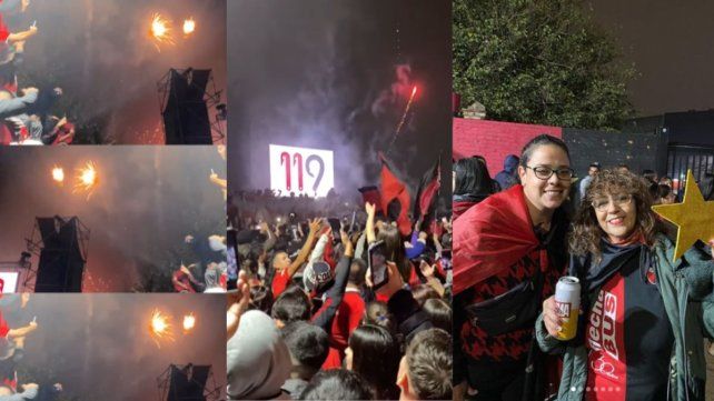 El color de los hinchas en la fiesta por los 119 años de Colón a través de UNO Santa Fe