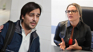 Juan Buzali y Carolina Píparo, protagonistas del incidente en la madrugada de enero de 2021.