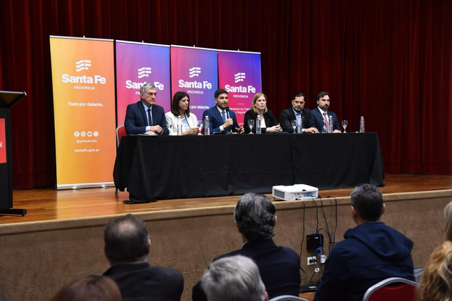 En la apertura de la Semana de la Seguridad Social, en abril pasado, Pullaro instó a darle sustentabilidad al sistema previsional. En la apertura de la Semana de la Seguridad Social, en abril pasado, Pullaro instó a darle sustentabilidad al sistema previsional.