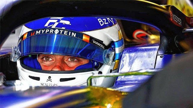 Este fin de semana Franco Colapinto rendirá homenaje con su casco a Carlos Alberto Reutemann.