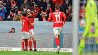 Mainz goleó a Borussia Monchengladbach en el inicio de fecha de la Bundesliga