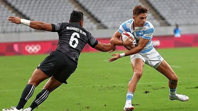 Los Pumas Seven dejaron todo ante los All Blacks pero perdieron por 35 a 14