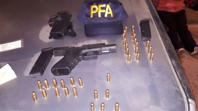 Caminaba armado por las calles de barrio Santa Rosa de Lima