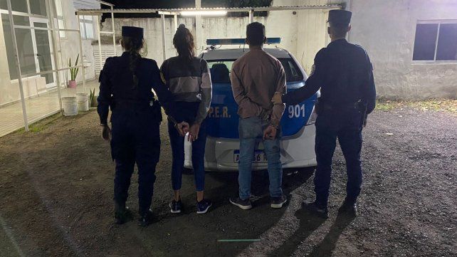 Detuvieron a una pareja que robó en Paraná.
