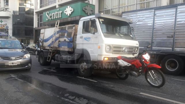 Múltiple choque en la Recoleta santafesina