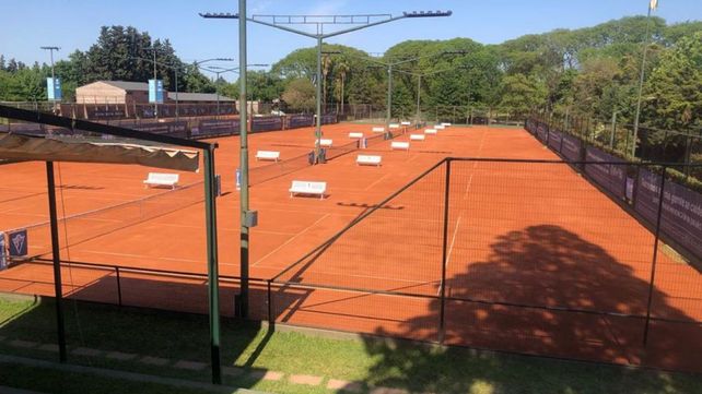 Las canchas del Jockey Club de Rosario serán sede de la Copa Davis.