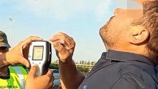 El hombre dijo estar muy borracho al tener que hacer el test en varias oportunidades