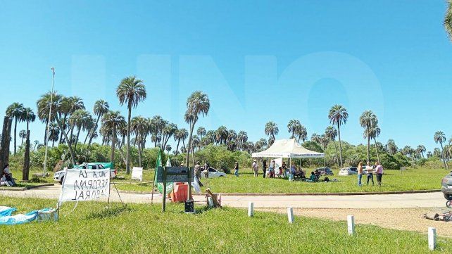 Trabajadores del Parque Nacional El Palmar