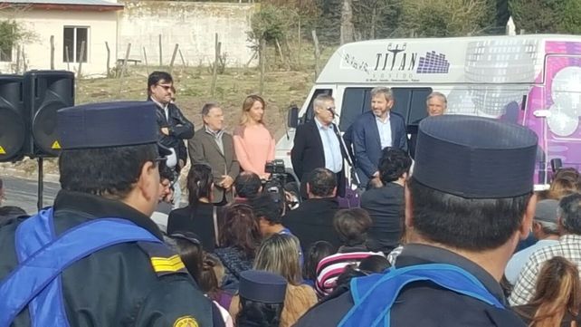 El intendente de Victoria resaltó el trabajo que realizó la Municipalidad.&nbsp; Foto gentileza Mario Chesini.&nbsp;