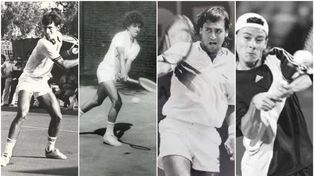 Carlos Castellán, Robert Argüello, Alberto Mancini y Guillermo Coria.&nbsp;