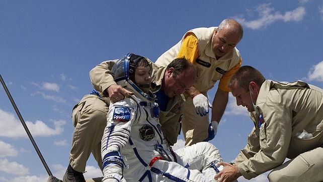 Regresó a la Tierra la cápsula espacial Soyuz
