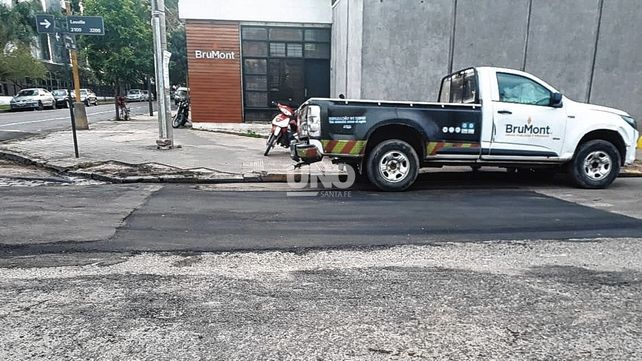 Emparcharon la tradicional esquina de la Cervecería de Lavalle y Calchines
