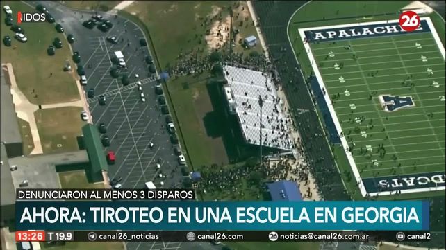 Otro tiroteo en Estados Unidos: al menos cuatro muertos en una escuela en Georgia
