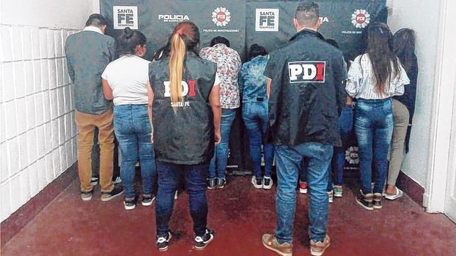 redada policial. Punguistas y arrebatadores que operaban en el centro rosarino