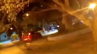 Una locura en la plaza de Sauce Viejo que pudo ser una tragedia