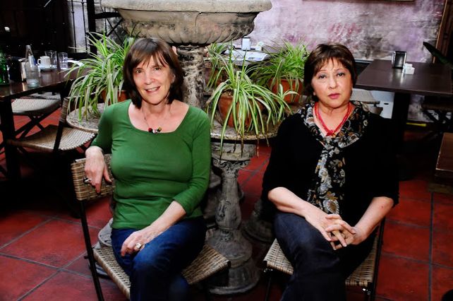 Gloria Lenardón y Marta Ortiz.