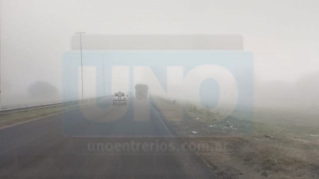 Semana con neblinas y lluvia de un día